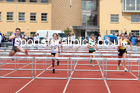 Womens Under-17s and Girls Under-15s Hurdles, 2022 Northern Inter Counties U17s and U15s Track and Field, York, Thursday, June 2nd. Photo: David T. Hewitson/Sports for All Pics
